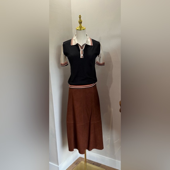 Madewell Suede Seamed Midi Skirt “Soldout!” - Picture 2 of 14